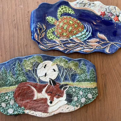 Organizer artwork for Decorative Platter: Animals!