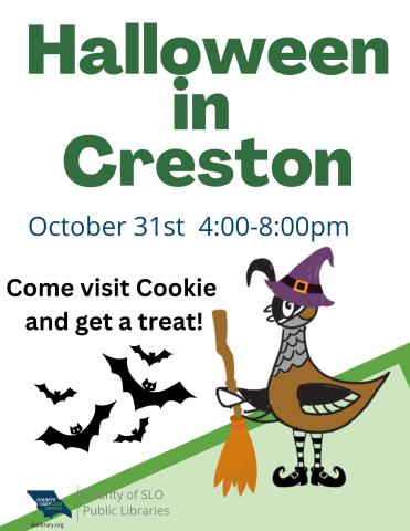 Organizer artwork for Halloween in Creston