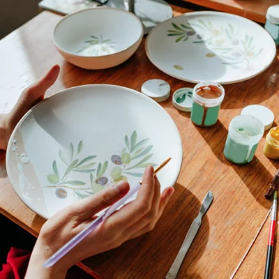 Organizer artwork for Paint Pre-Made Pottery